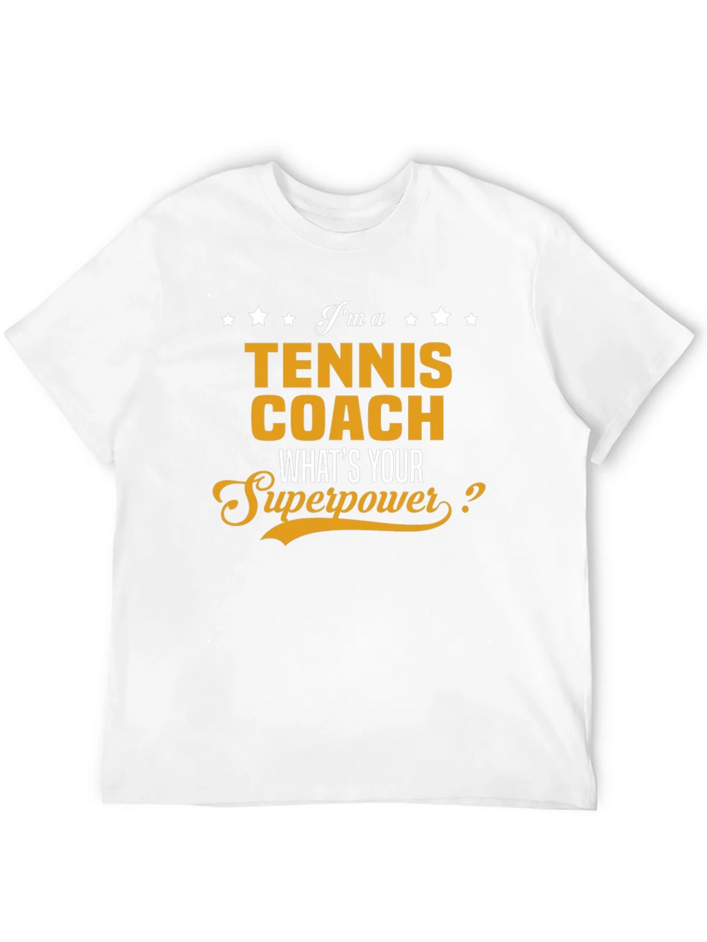 Tennis Coach Superpower T-Shirt product image 7