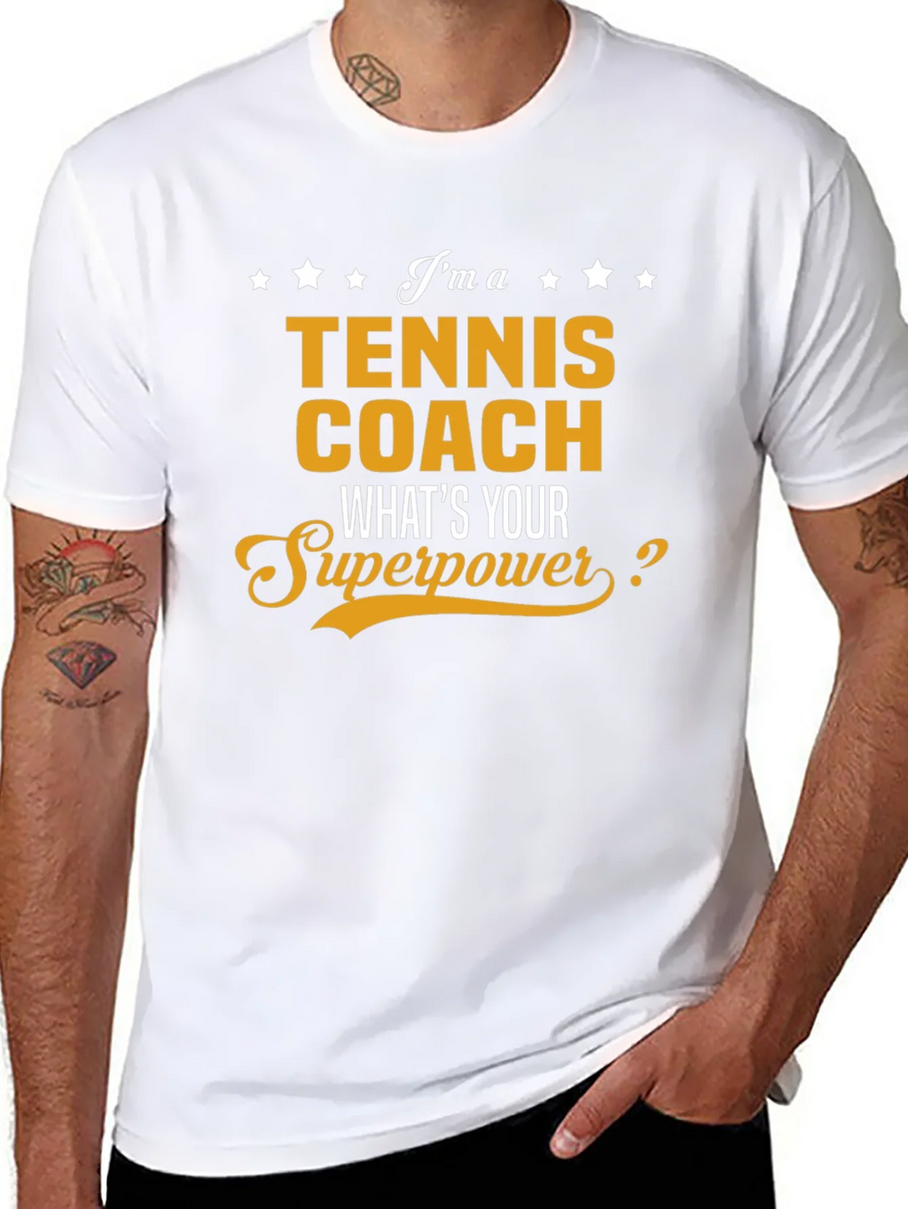 Tennis Coach Superpower T-Shirt product image 4