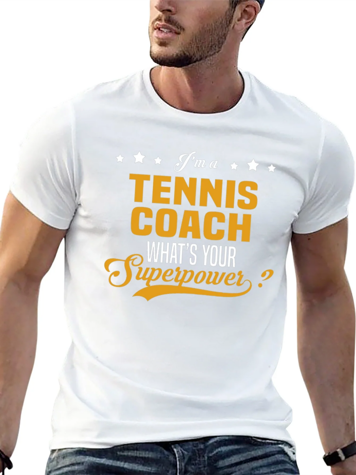 Tennis Coach Superpower T-Shirt product image 8