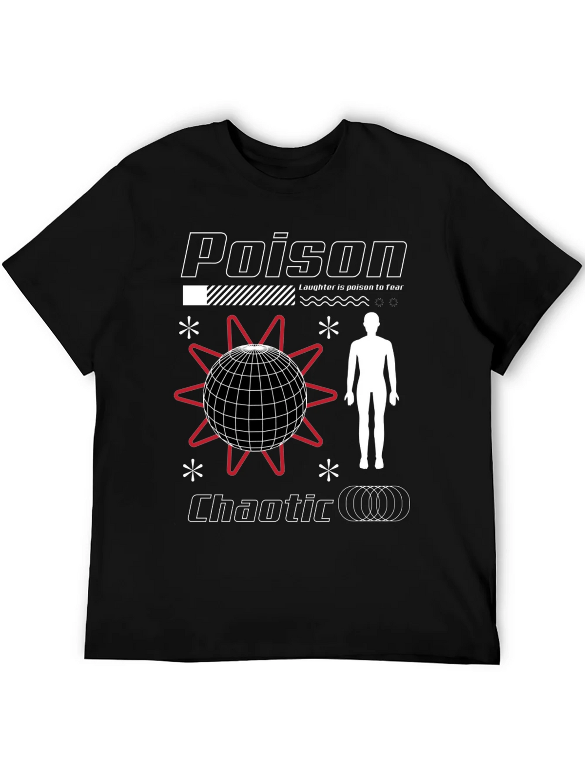 Poison Chaotic Graphic Tee - Edgy Streetwear product image 5