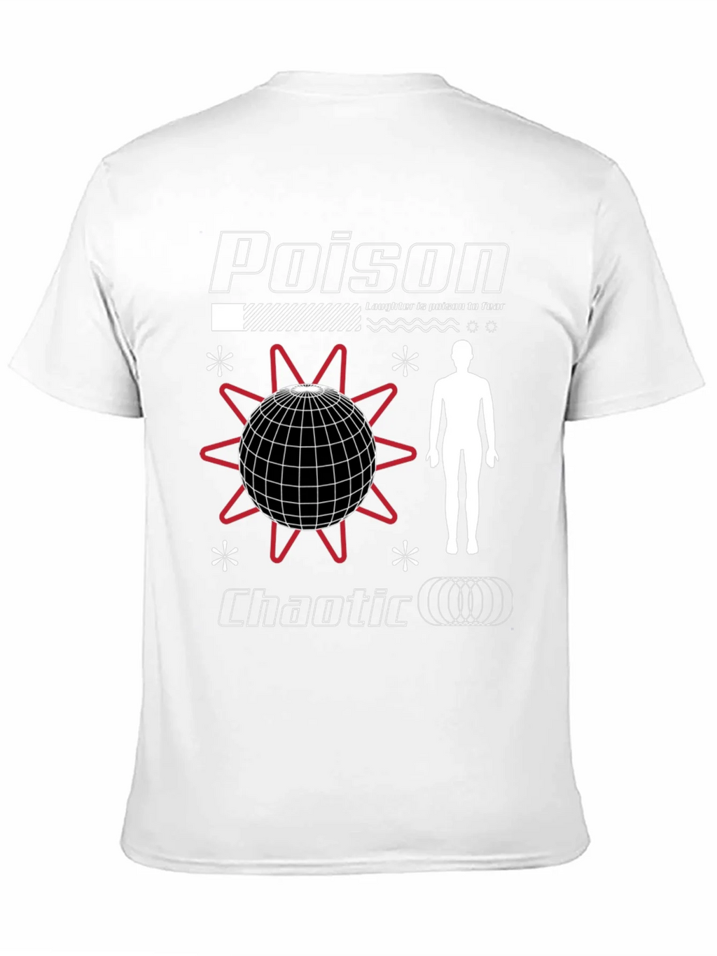 Poison Chaotic Graphic Tee - Edgy Streetwear product image 10