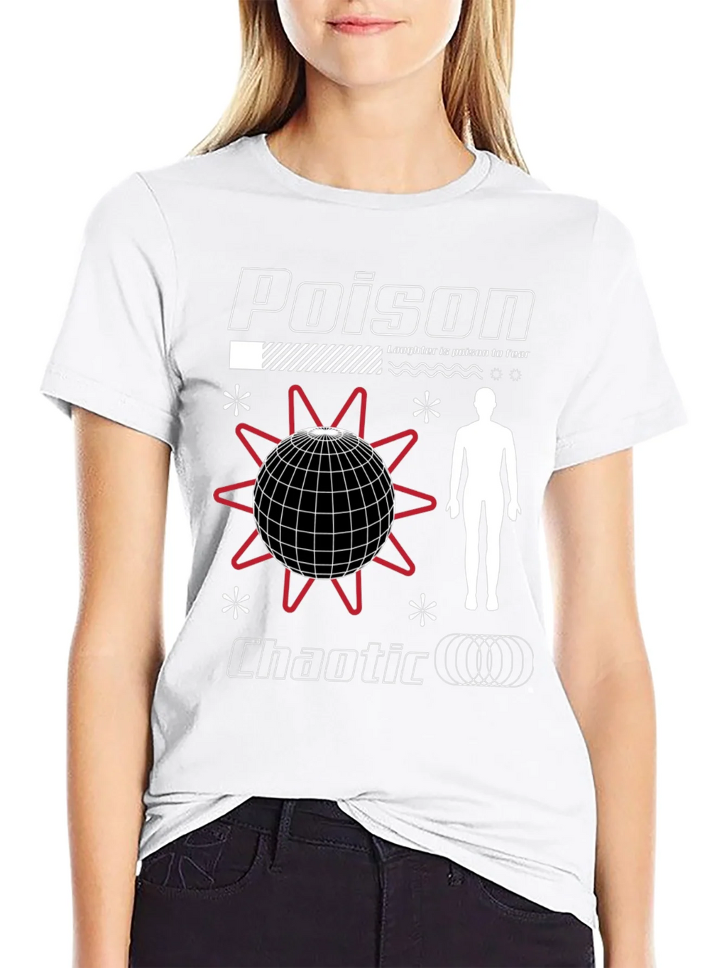 Poison Chaotic Graphic Tee - Edgy Streetwear product image 8