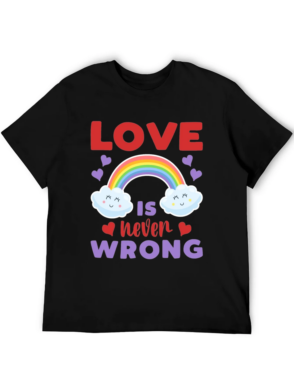 Love Is Never Wrong Graphic T-Shirt product image 5