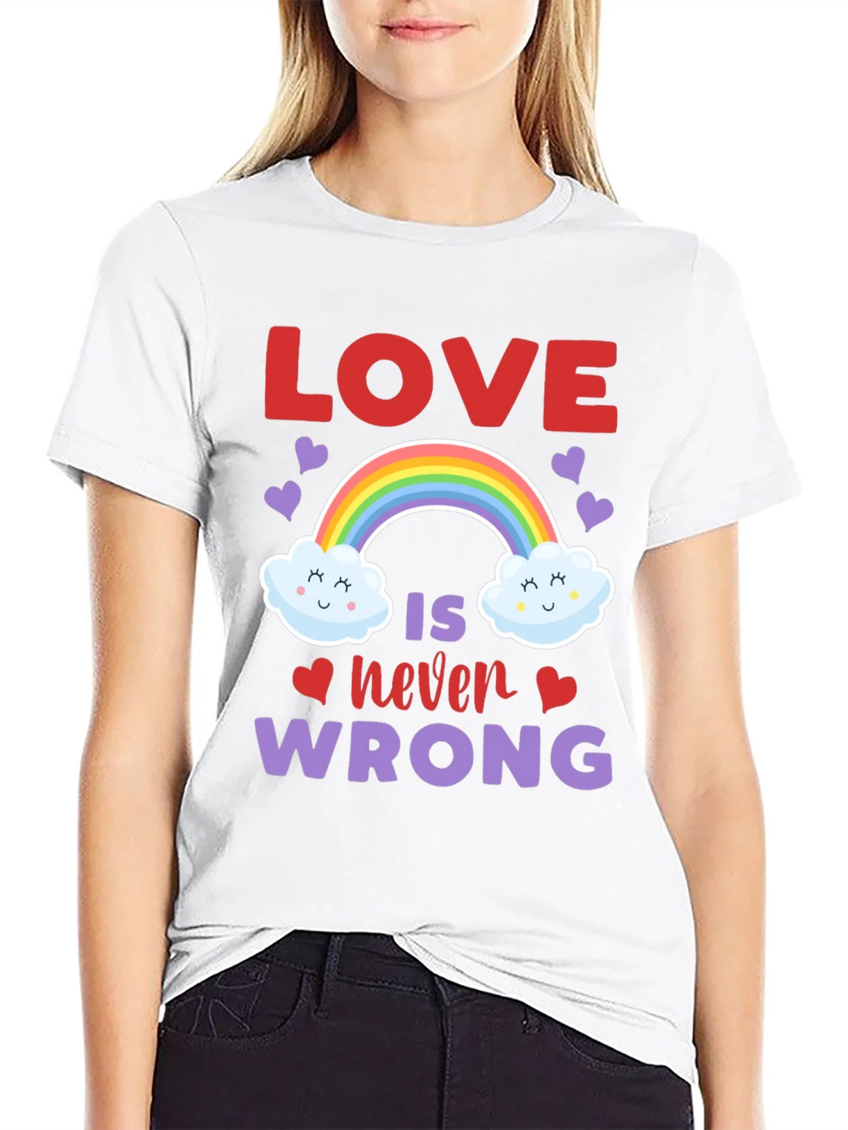 Love Is Never Wrong Graphic T-Shirt product image 8
