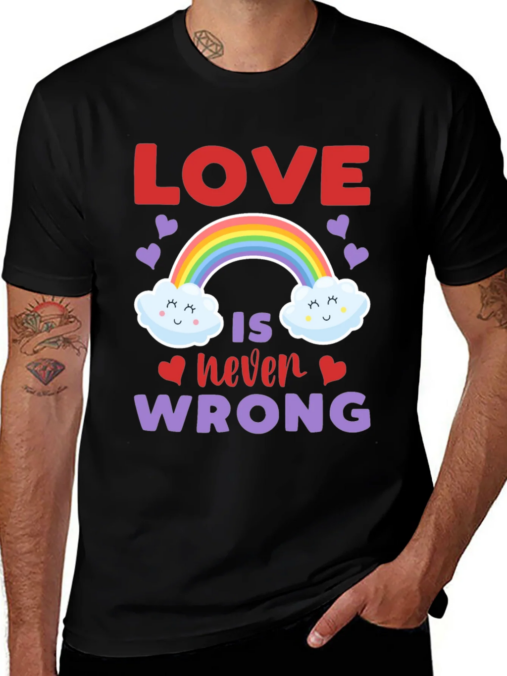 Love Is Never Wrong Graphic T-Shirt product image 1