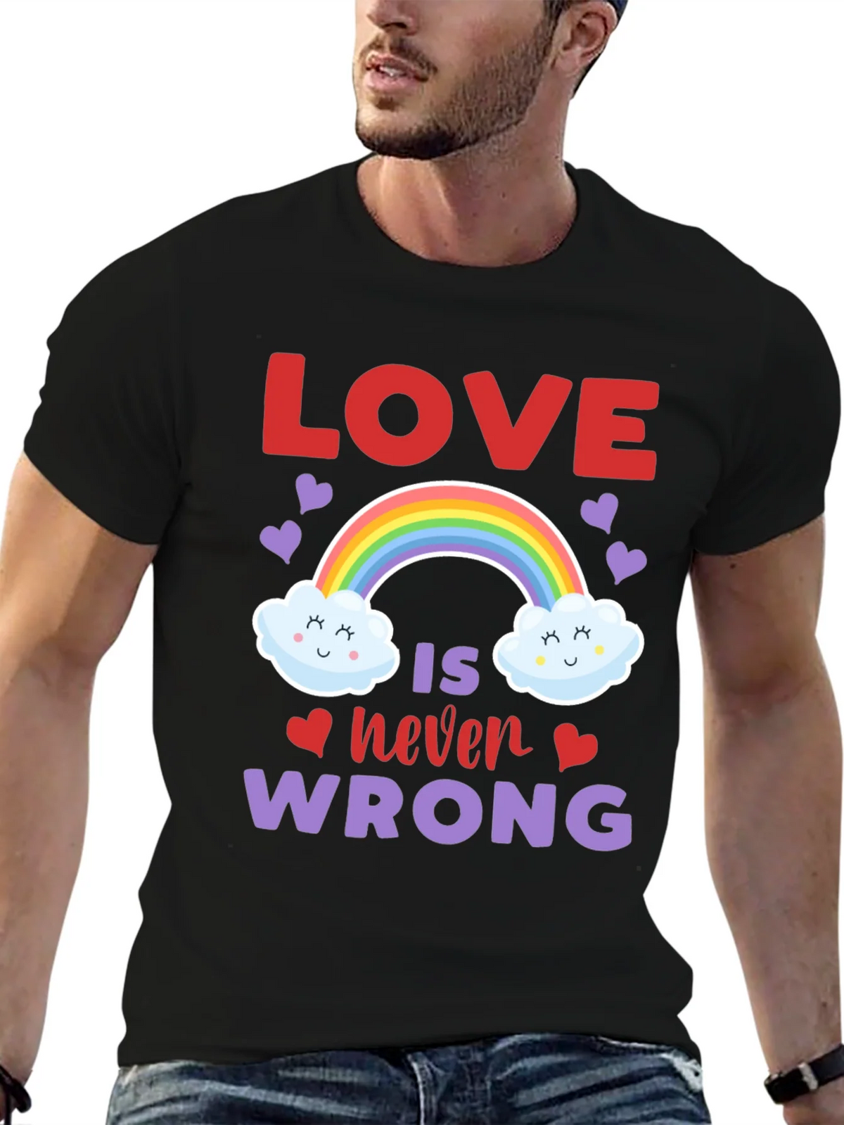Love Is Never Wrong Graphic T-Shirt product image 6