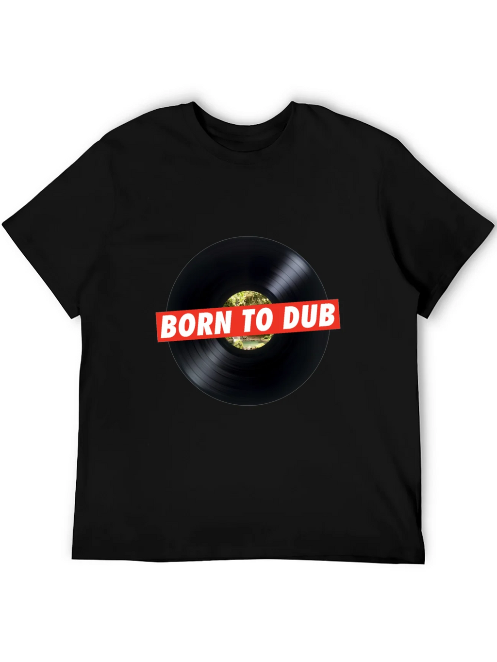 Born To Dub Black T-Shirt product image 4