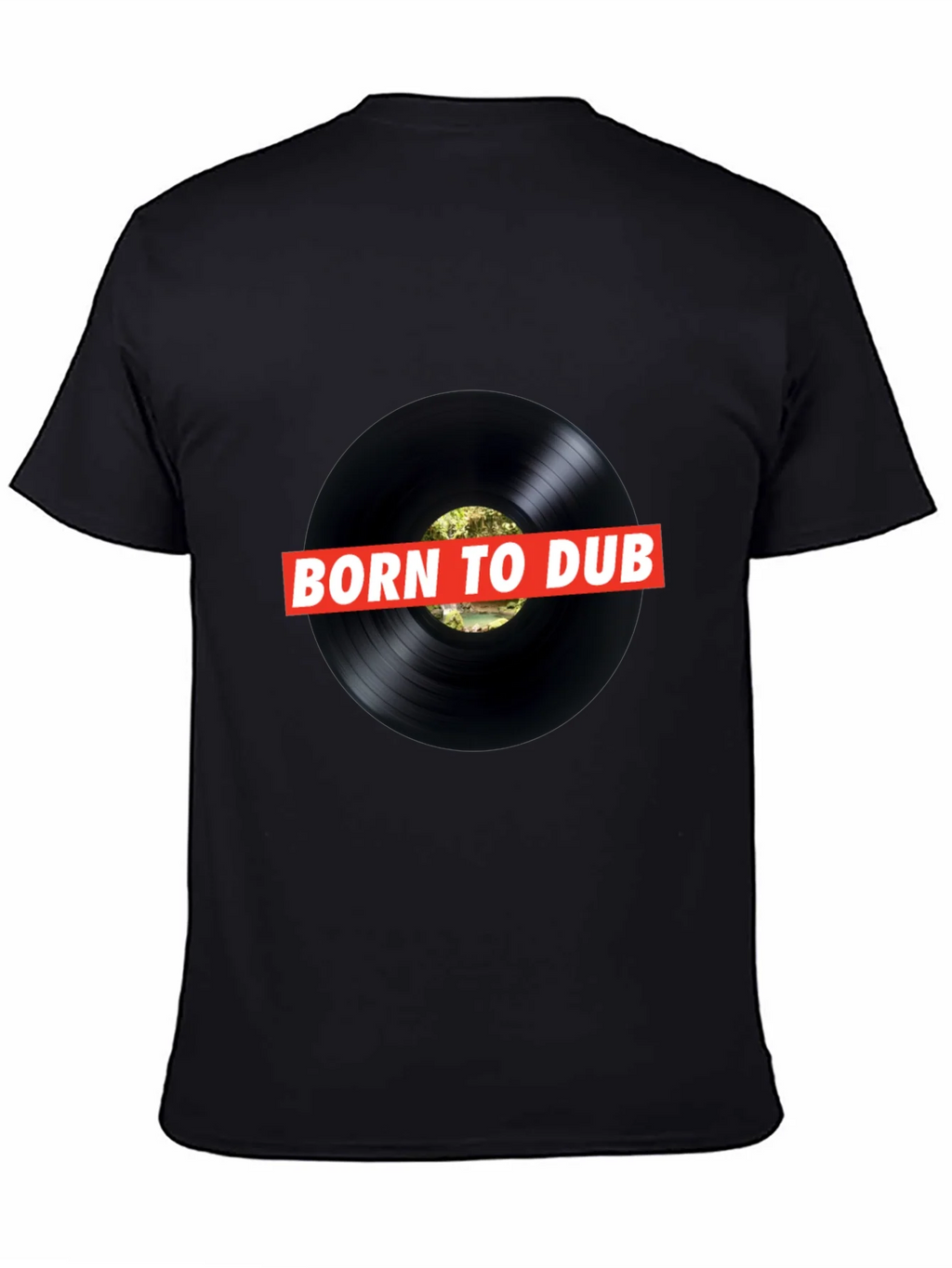 Born To Dub Black T-Shirt product image 3