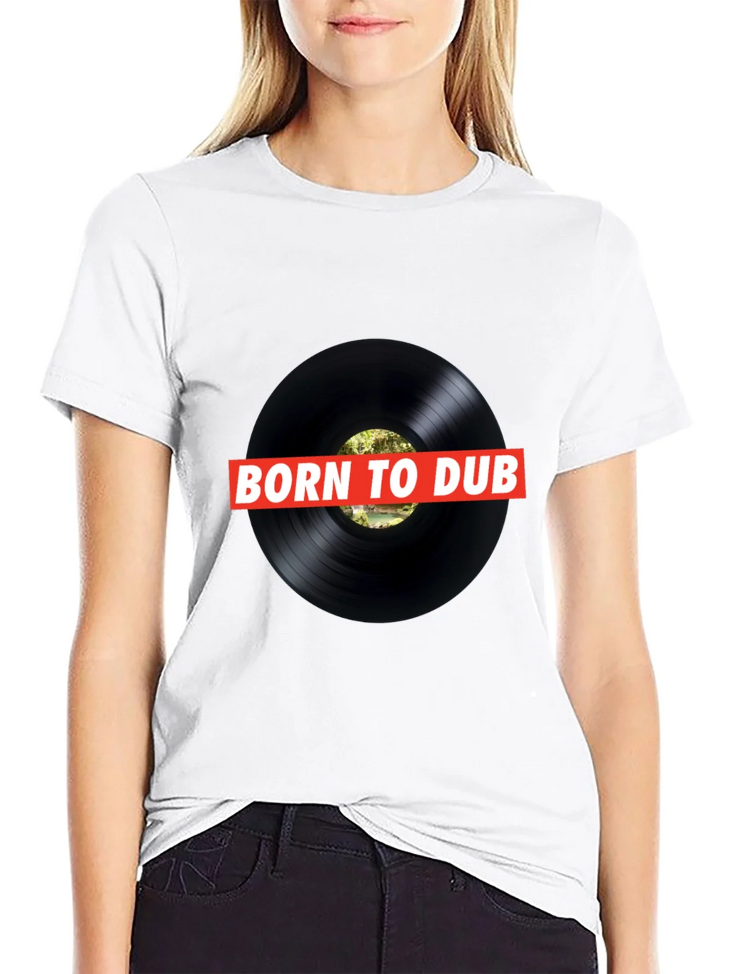 Born To Dub Black T-Shirt product image 6