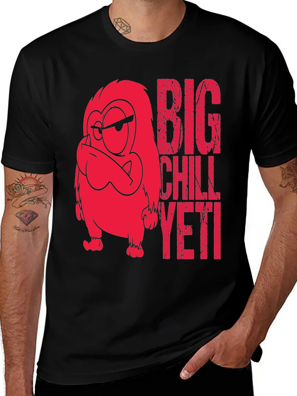 Big Chill Yeti Graphic T-Shirt - Black product image 1