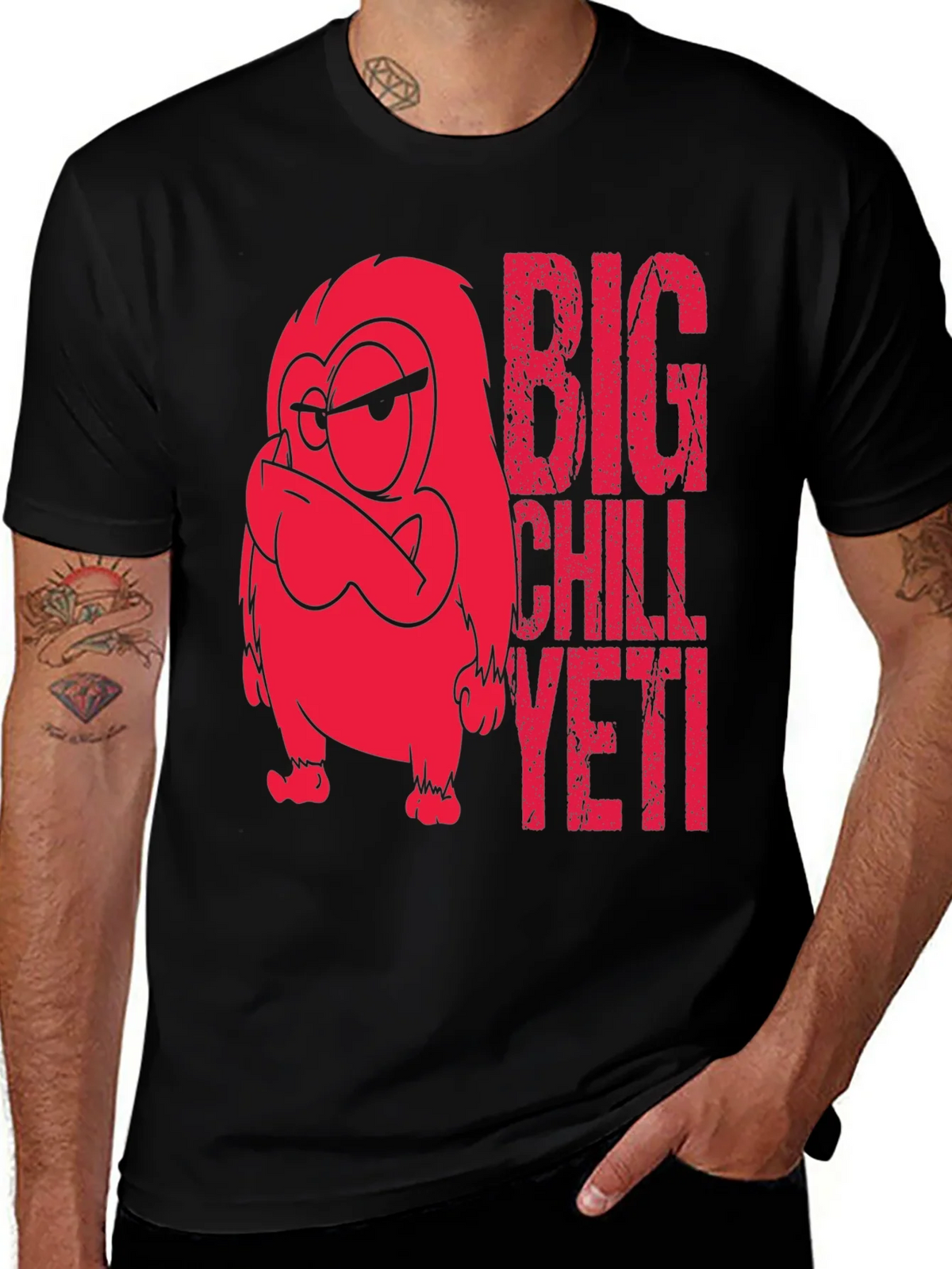 Big Chill Yeti Graphic T-Shirt - Black product image 1