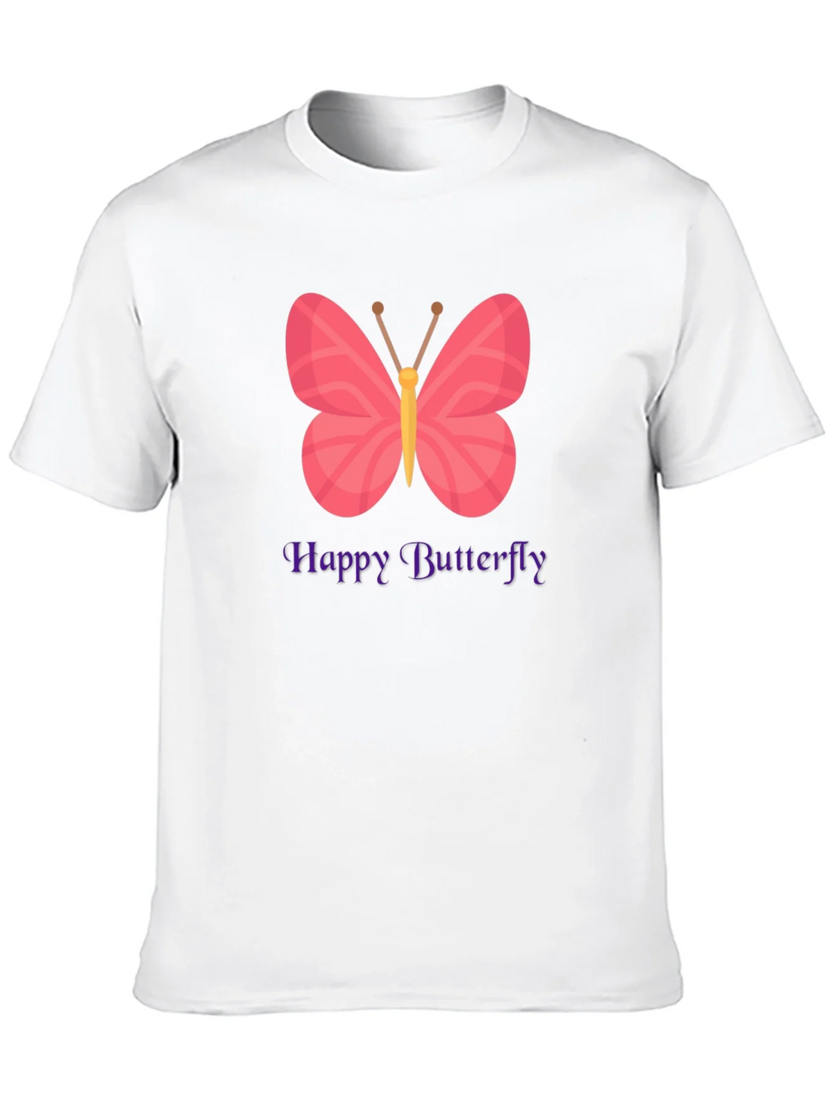 Happy Butterfly Graphic T-Shirt product image 8