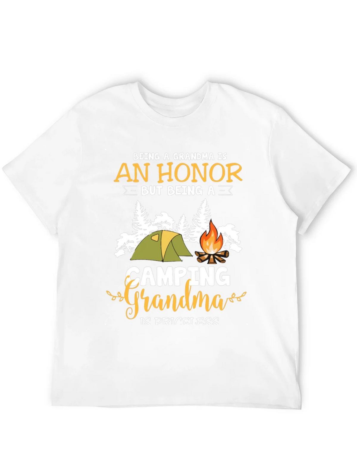 Camping Grandma T-Shirt - Honor & Priceless product image 11