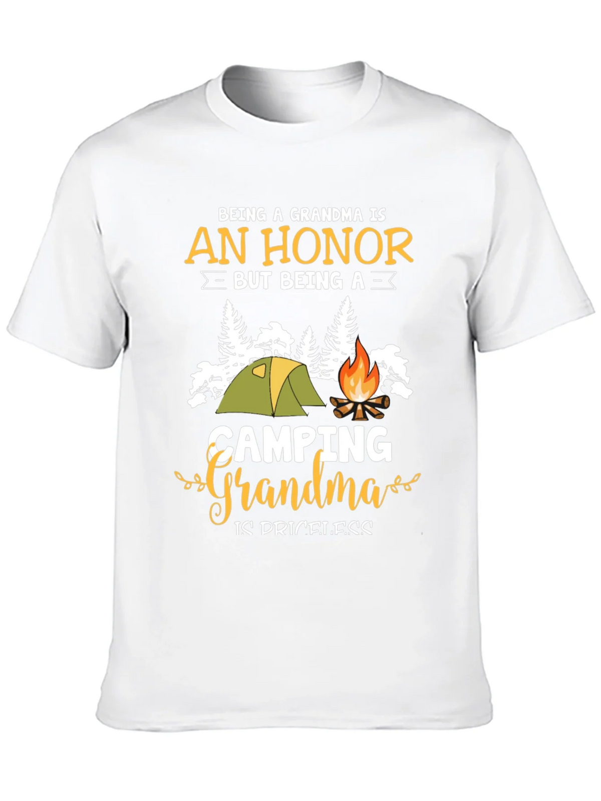 Camping Grandma T-Shirt - Honor & Priceless product image 9