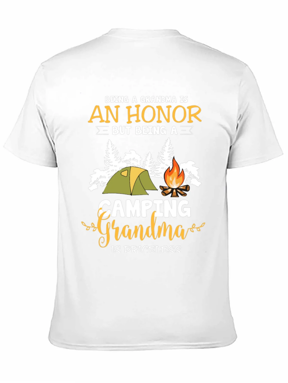 Camping Grandma T-Shirt - Honor & Priceless product image 10