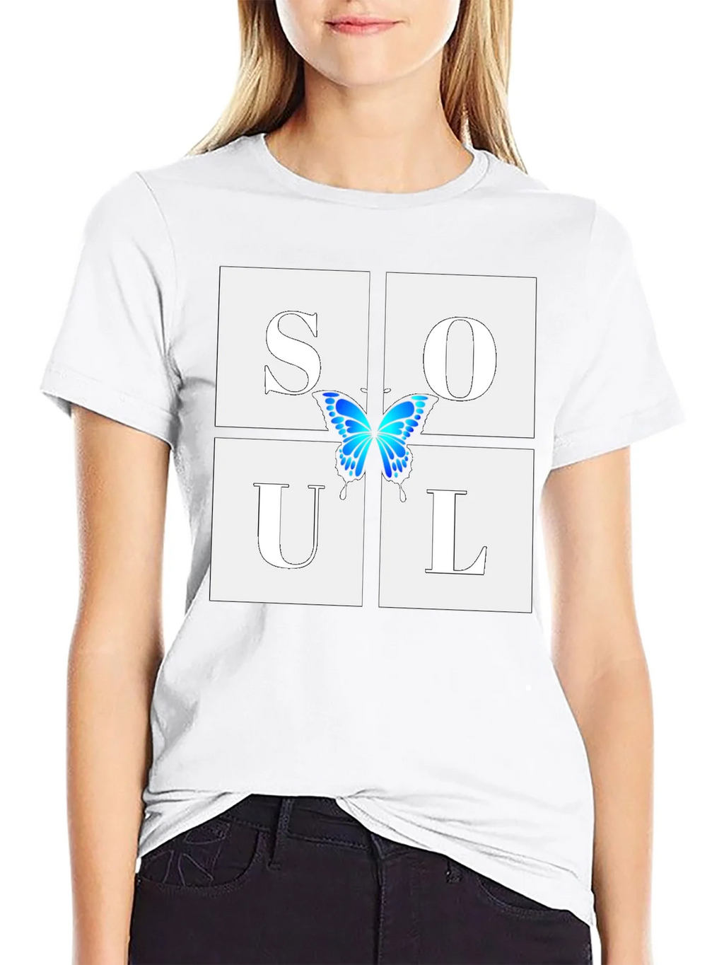 Soul Butterfly Graphic T-Shirt product image 6