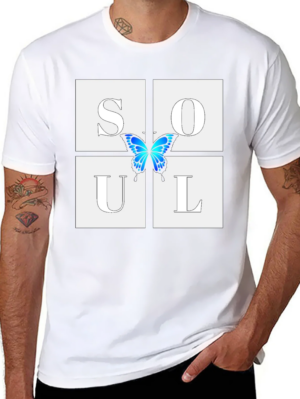 Soul Butterfly Graphic T-Shirt product image 5