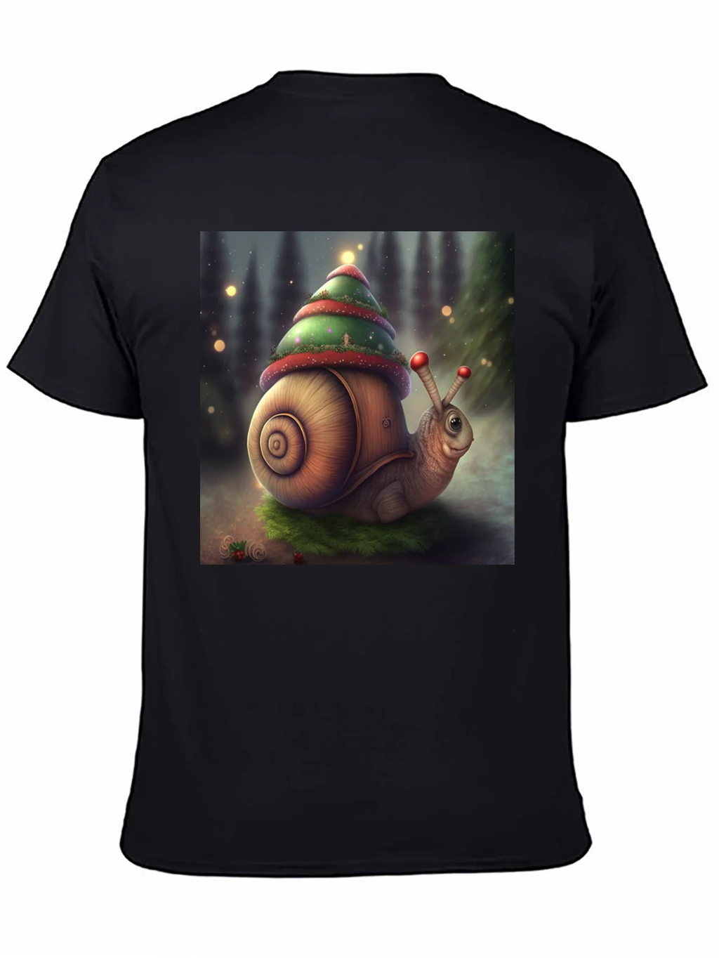 Christmas Snail Graphic Tee product image 4
