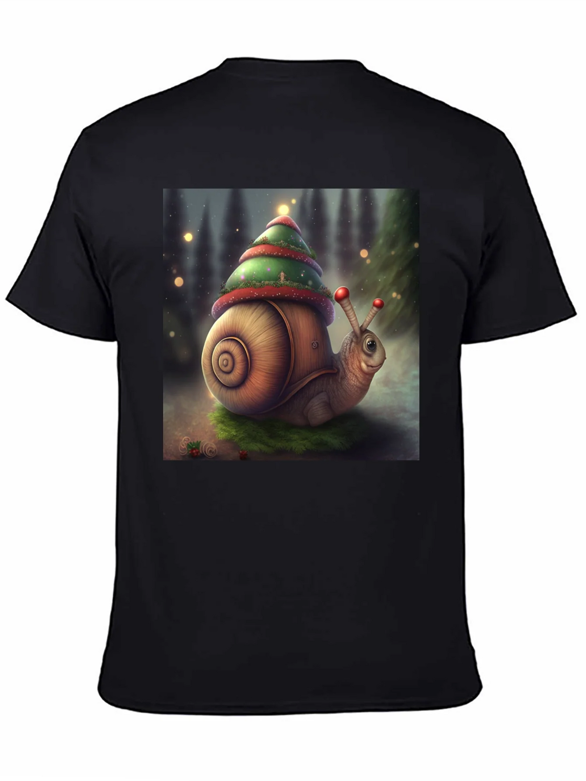 Christmas Snail Graphic Tee product image 4