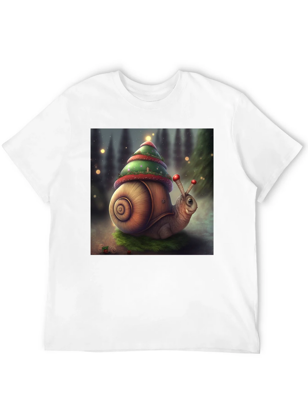 Christmas Snail Graphic Tee product image 11
