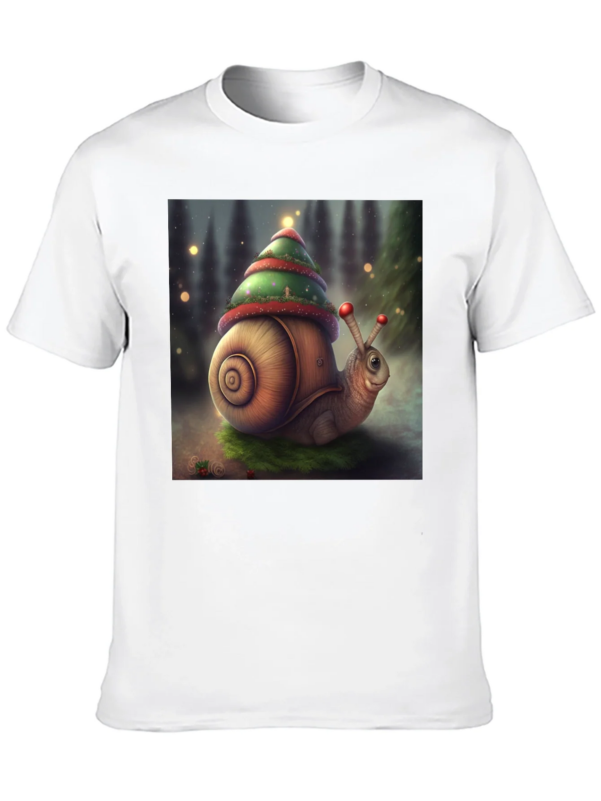Christmas Snail Graphic Tee product image 9
