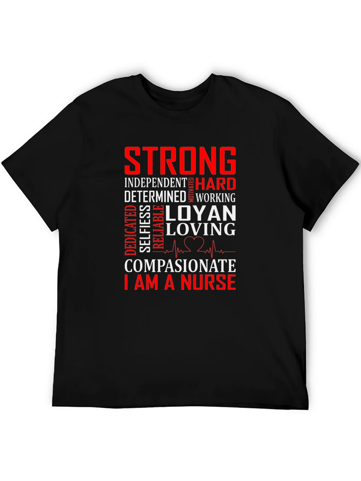 Strong Nurse Graphic Tee product image 5
