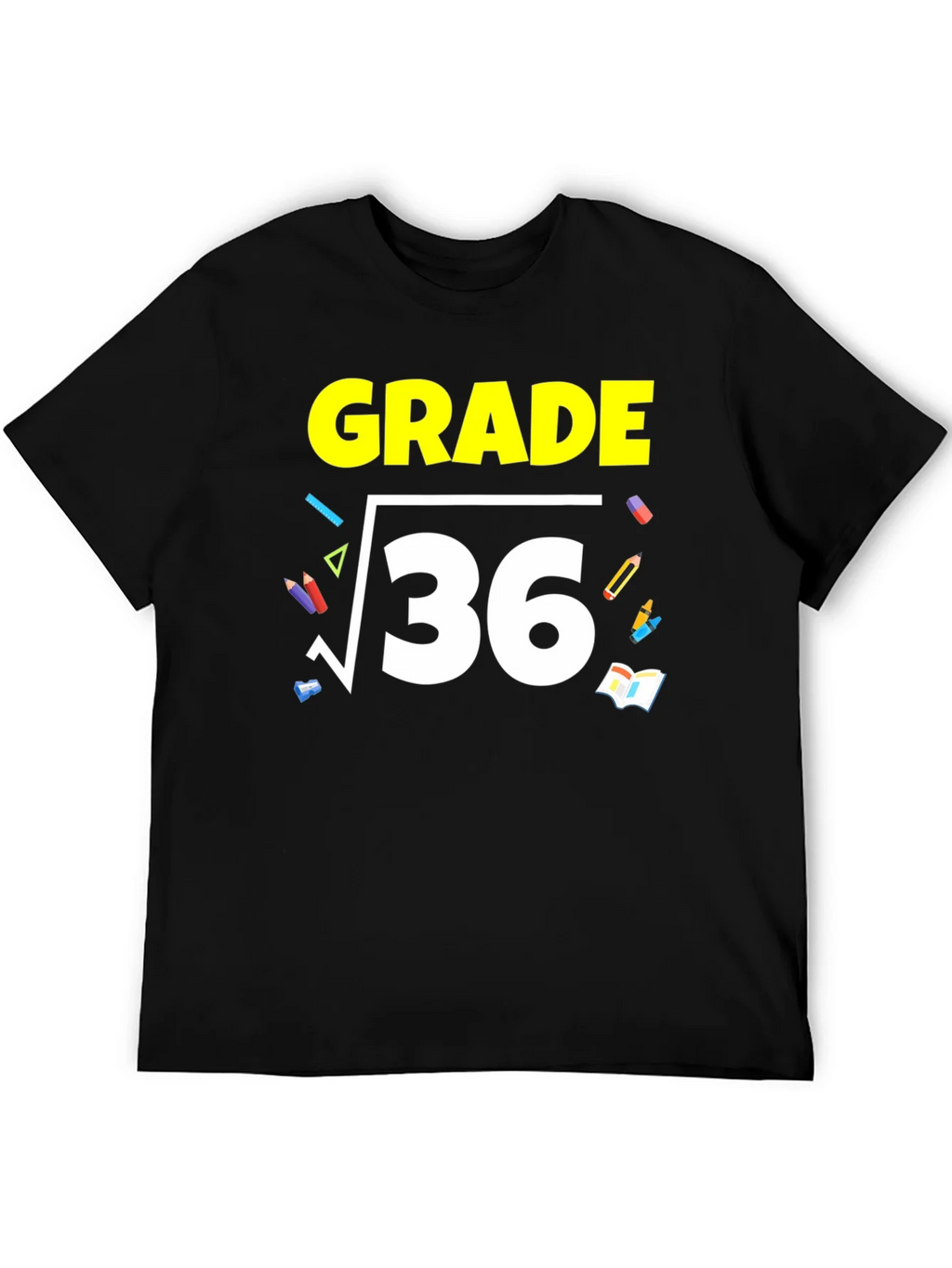 Math Grade 6 T-Shirt - Square Root of 36 product image 5