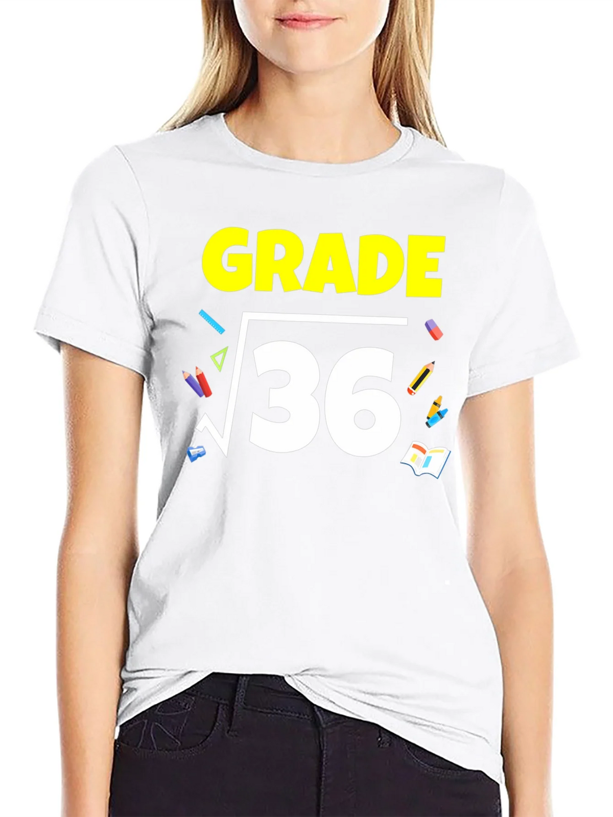 Math Grade 6 T-Shirt - Square Root of 36 product image 8