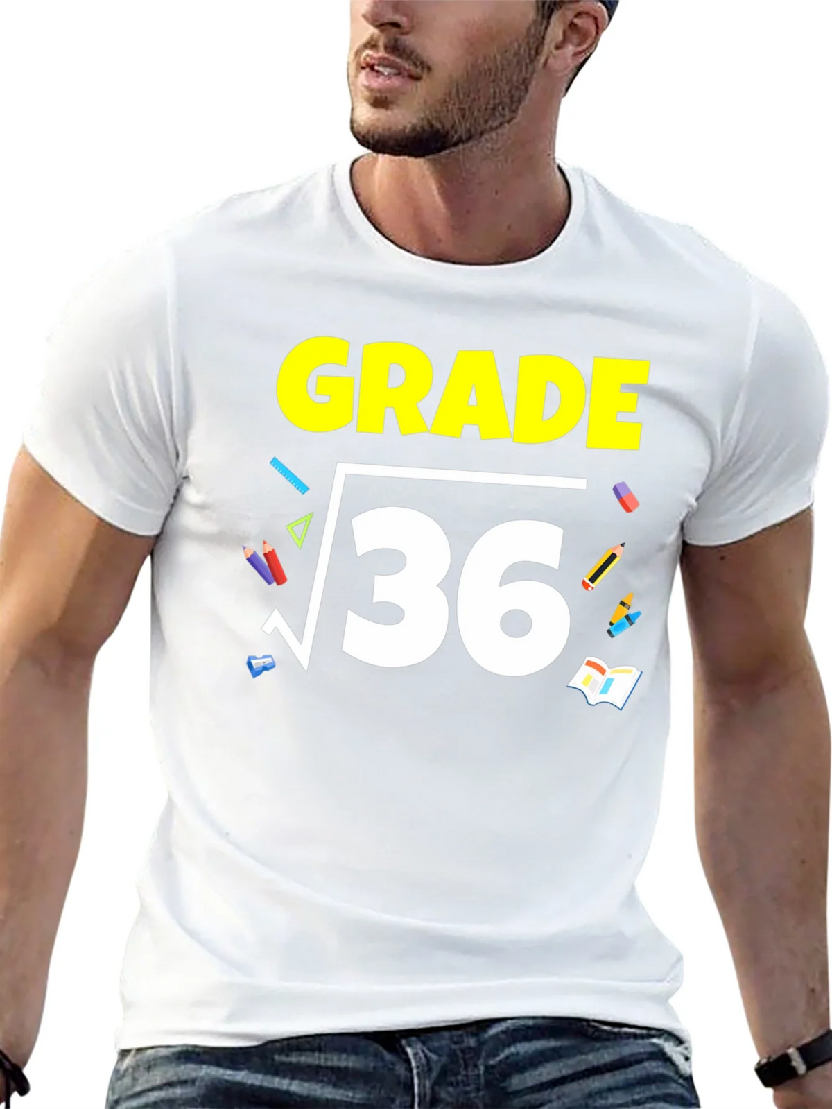 Math Grade 6 T-Shirt - Square Root of 36 product image 11