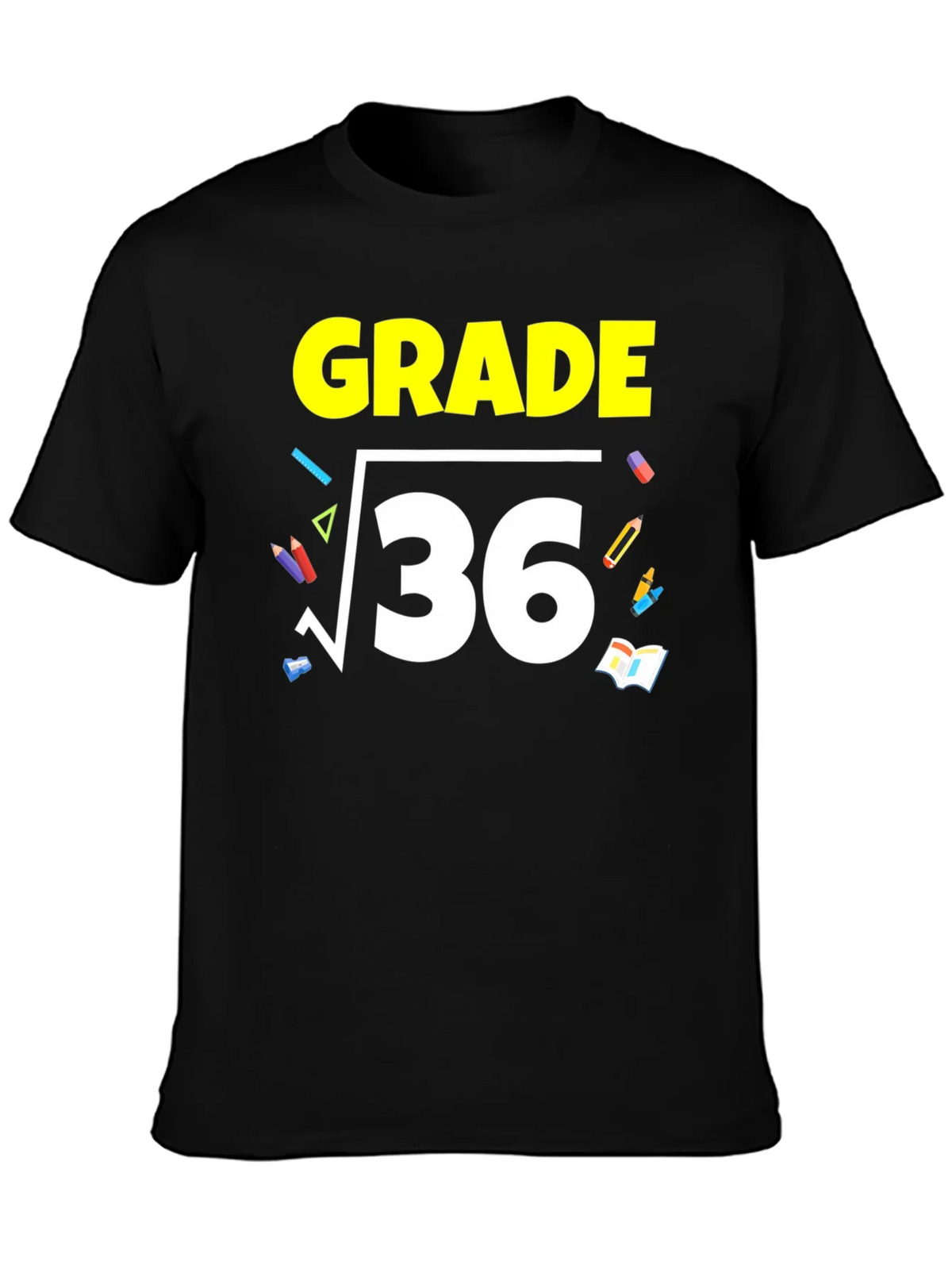 Math Grade 6 T-Shirt - Square Root of 36 product image 3