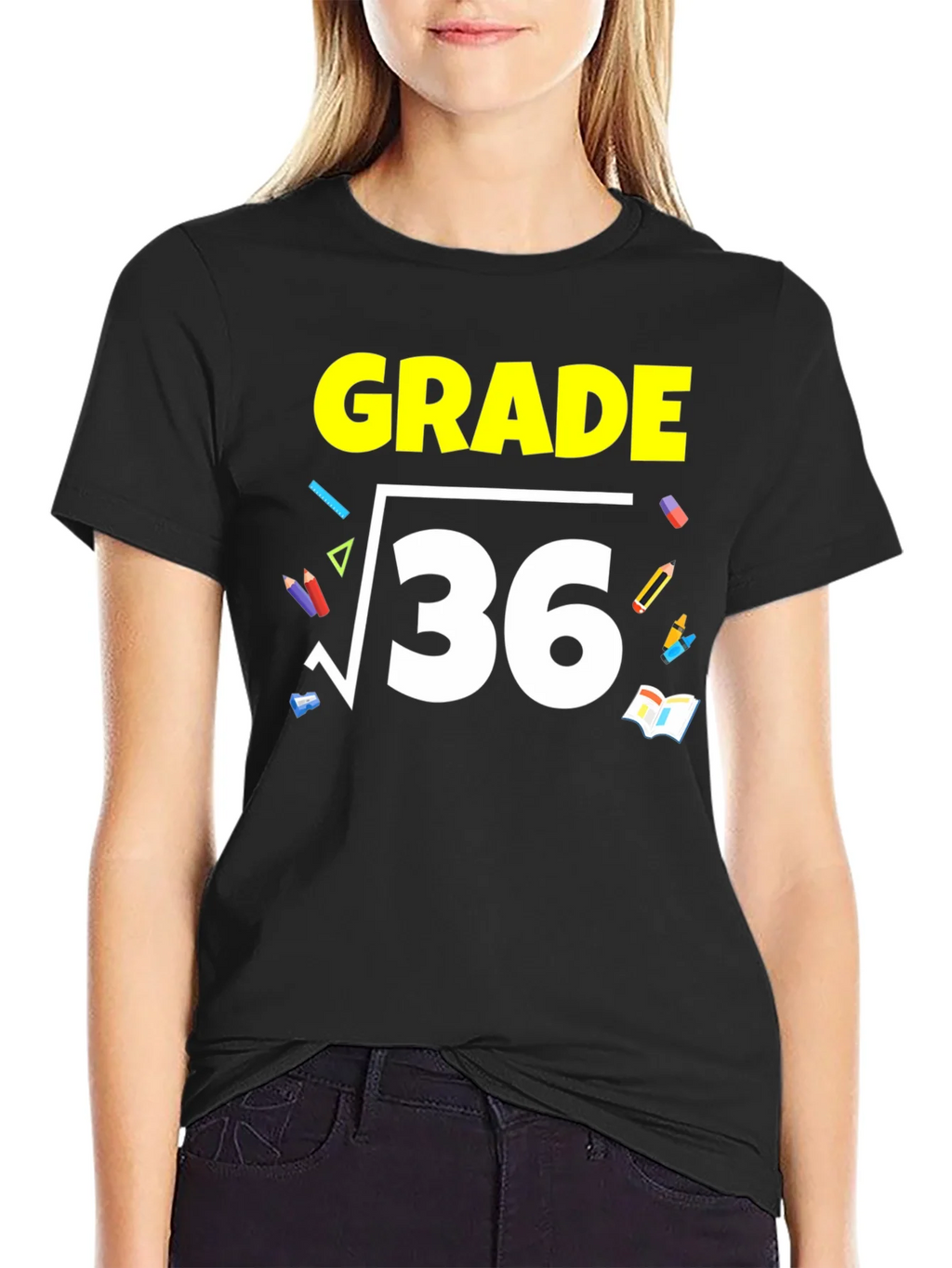 Math Grade 6 T-Shirt - Square Root of 36 product image 2