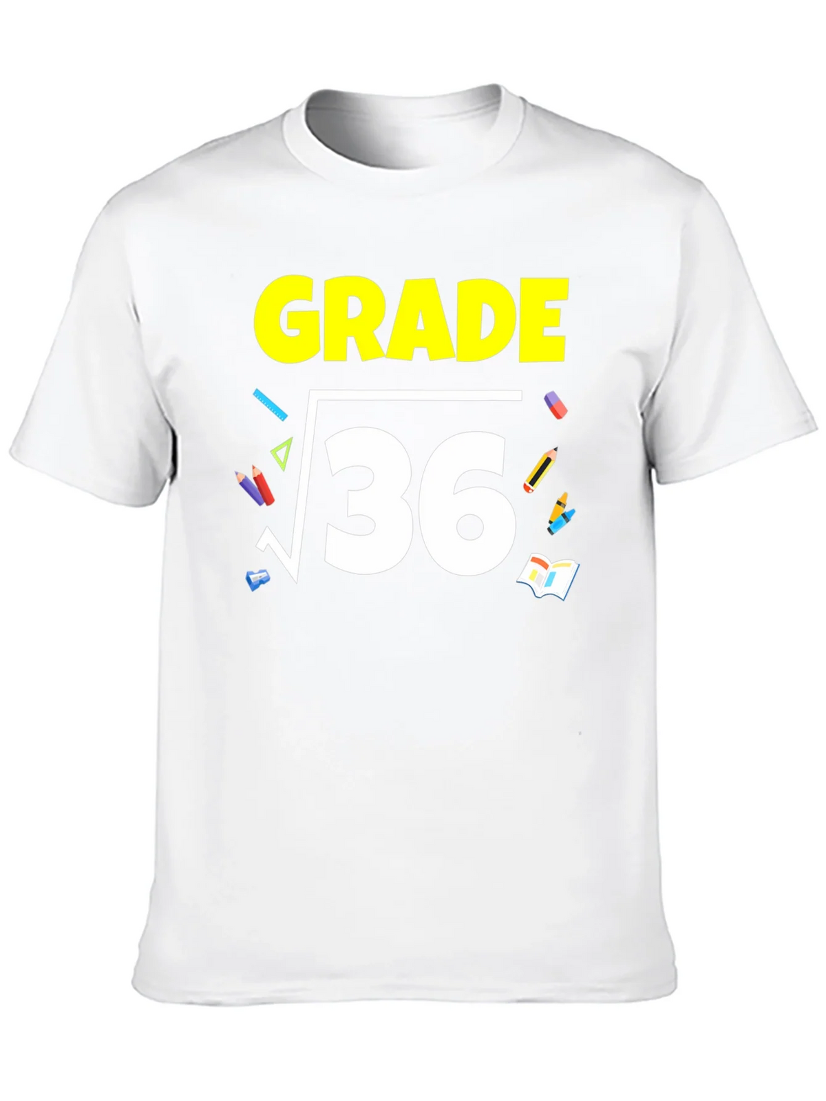 Math Grade 6 T-Shirt - Square Root of 36 product image 9