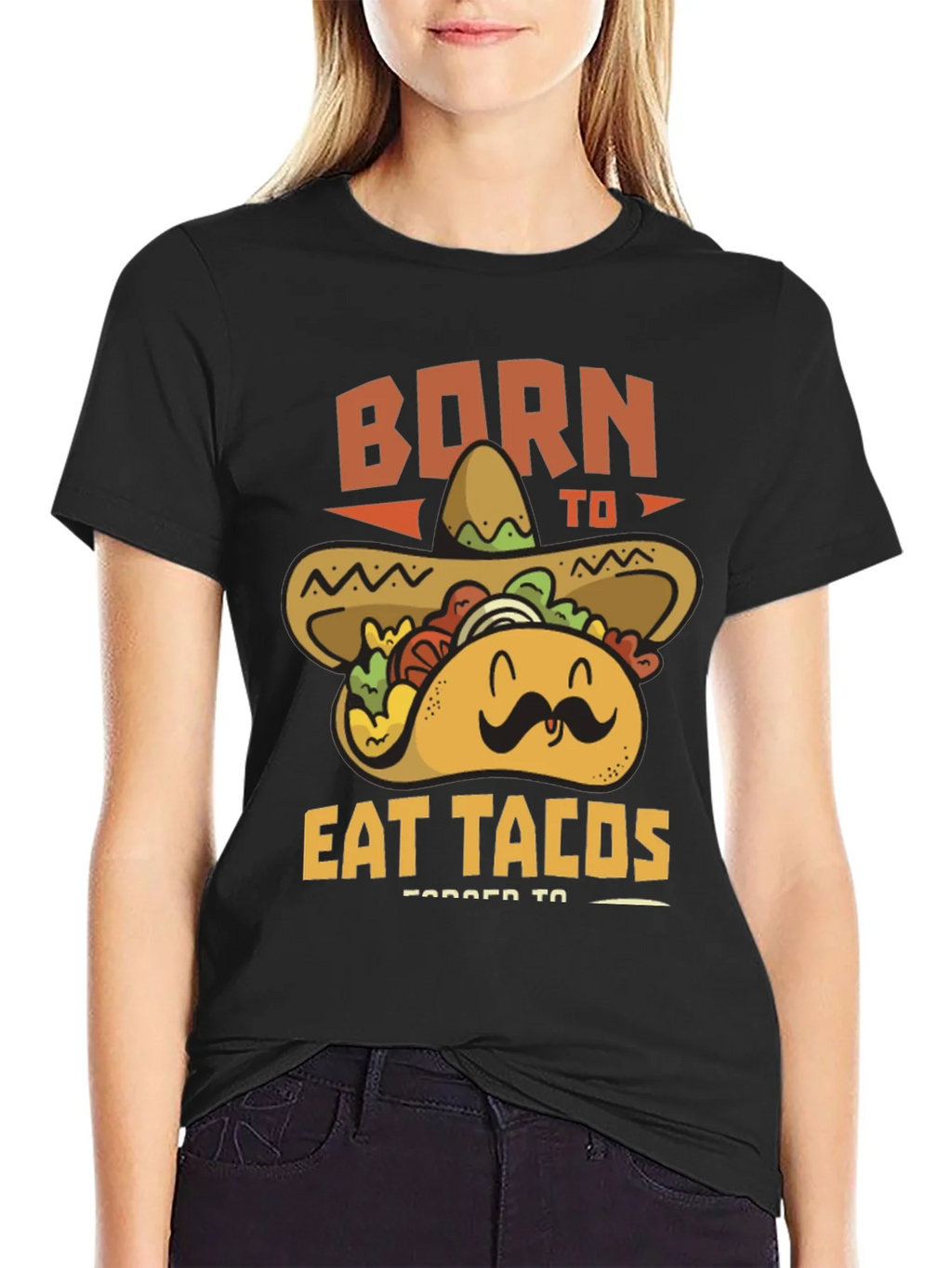 Born to Eat Tacos T-Shirt product image 2