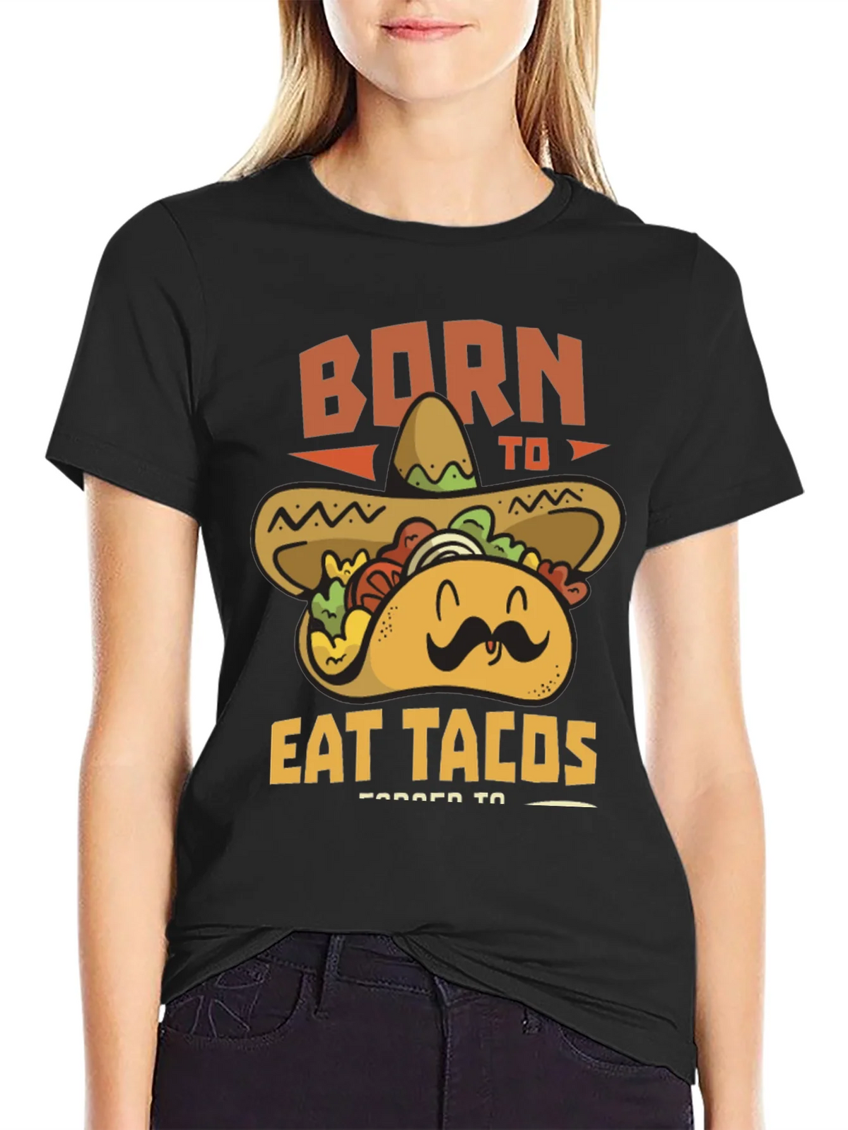 Born to Eat Tacos T-Shirt product image 2