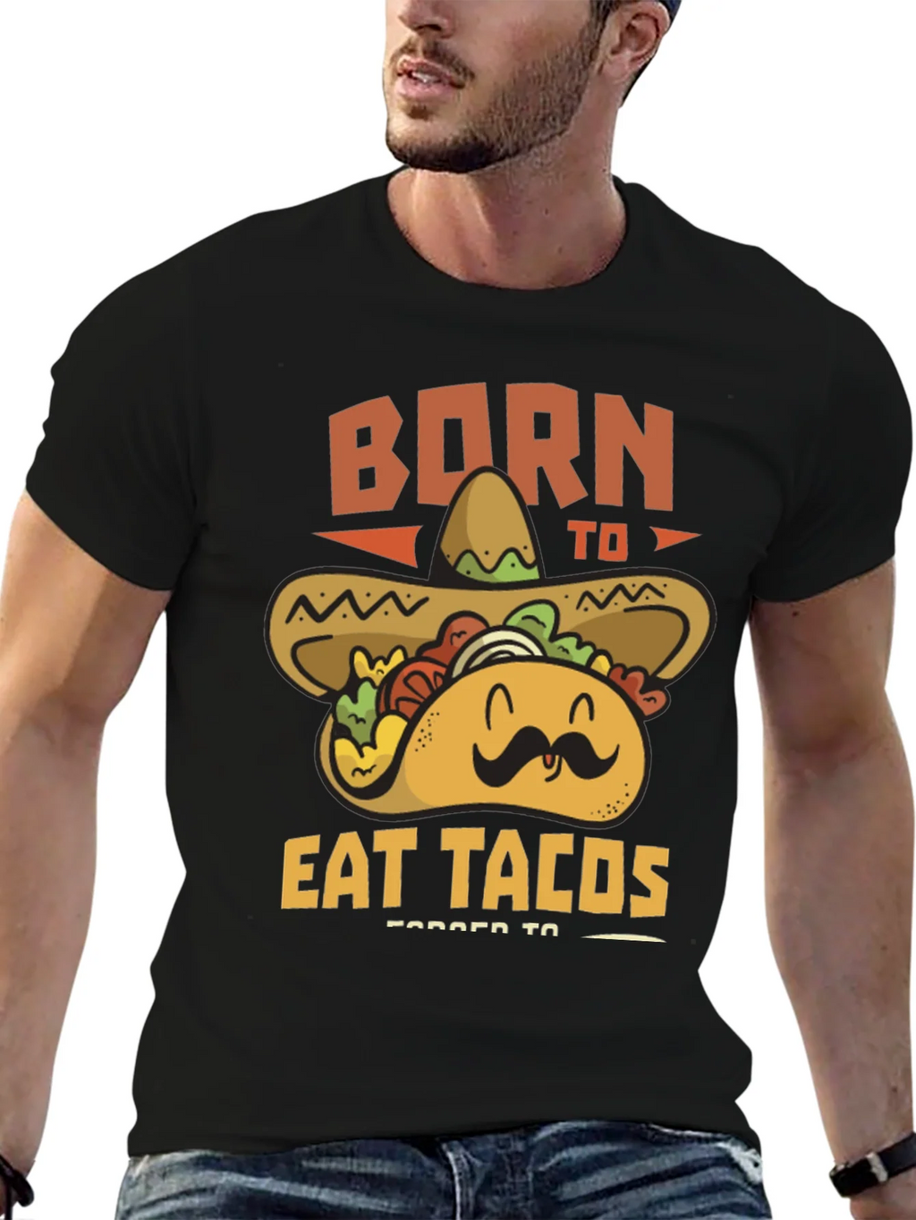 Born to Eat Tacos T-Shirt product image 6