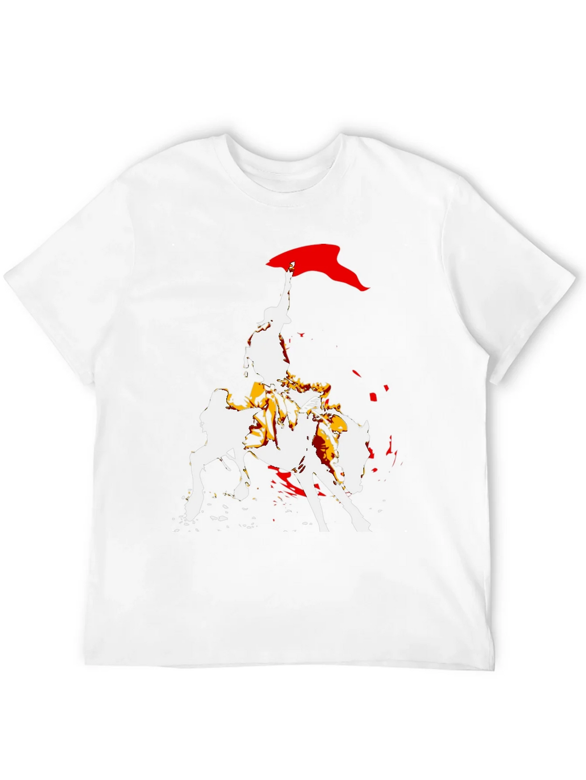 Equestrian Graphic Tee - Bold Horse Rider Design product image 11