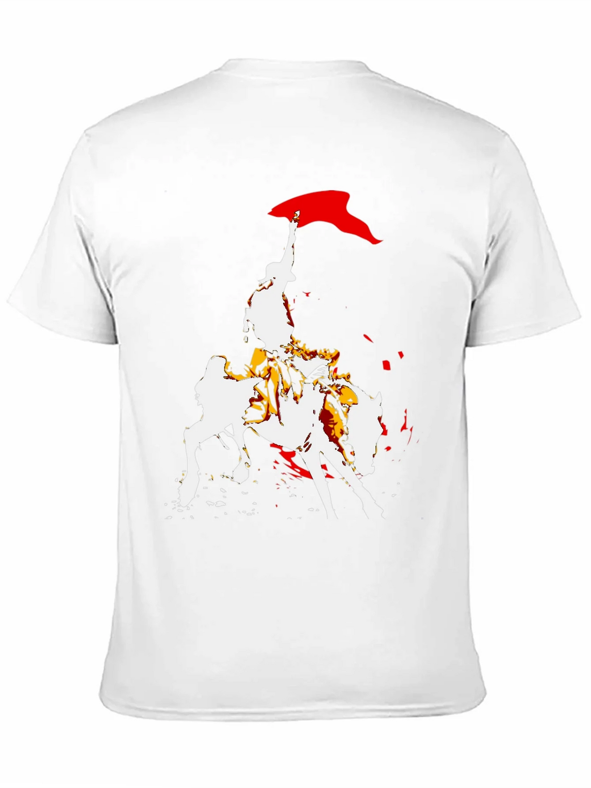 Equestrian Graphic Tee - Bold Horse Rider Design product image 10