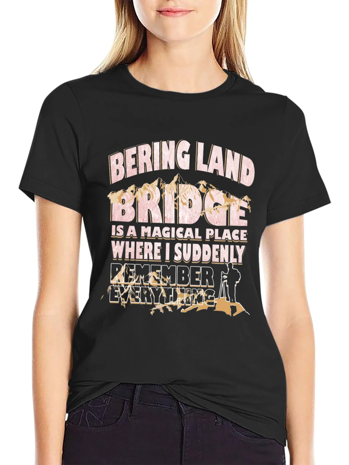 Bering Land Bridge T-Shirt - Remember Everything! product image 2