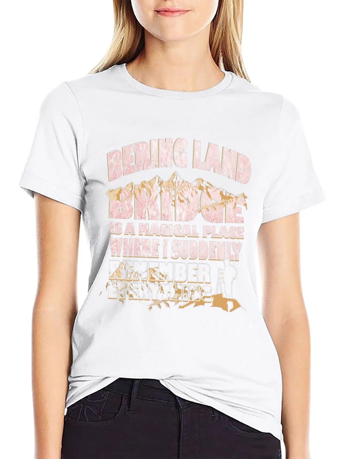 Bering Land Bridge T-Shirt - Remember Everything! product image 8