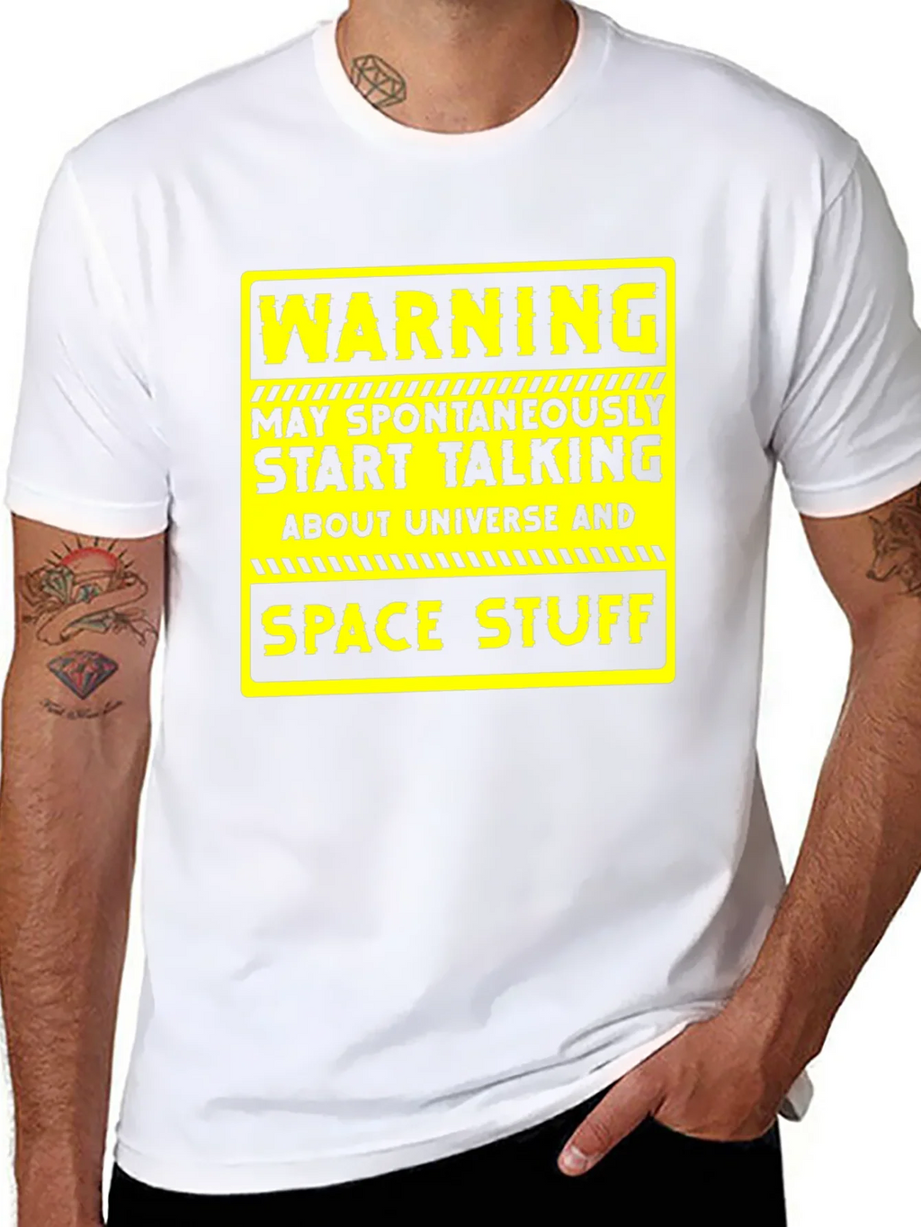 Warning Universe Space Stuff T-Shirt product image 7