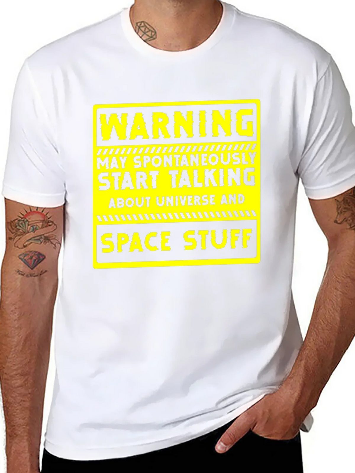 Warning Universe Space Stuff T-Shirt product image 7