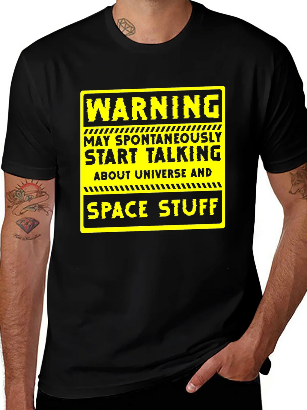 Warning Universe Space Stuff T-Shirt product image 1