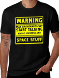 Warning Universe Space Stuff T-Shirt product image 1