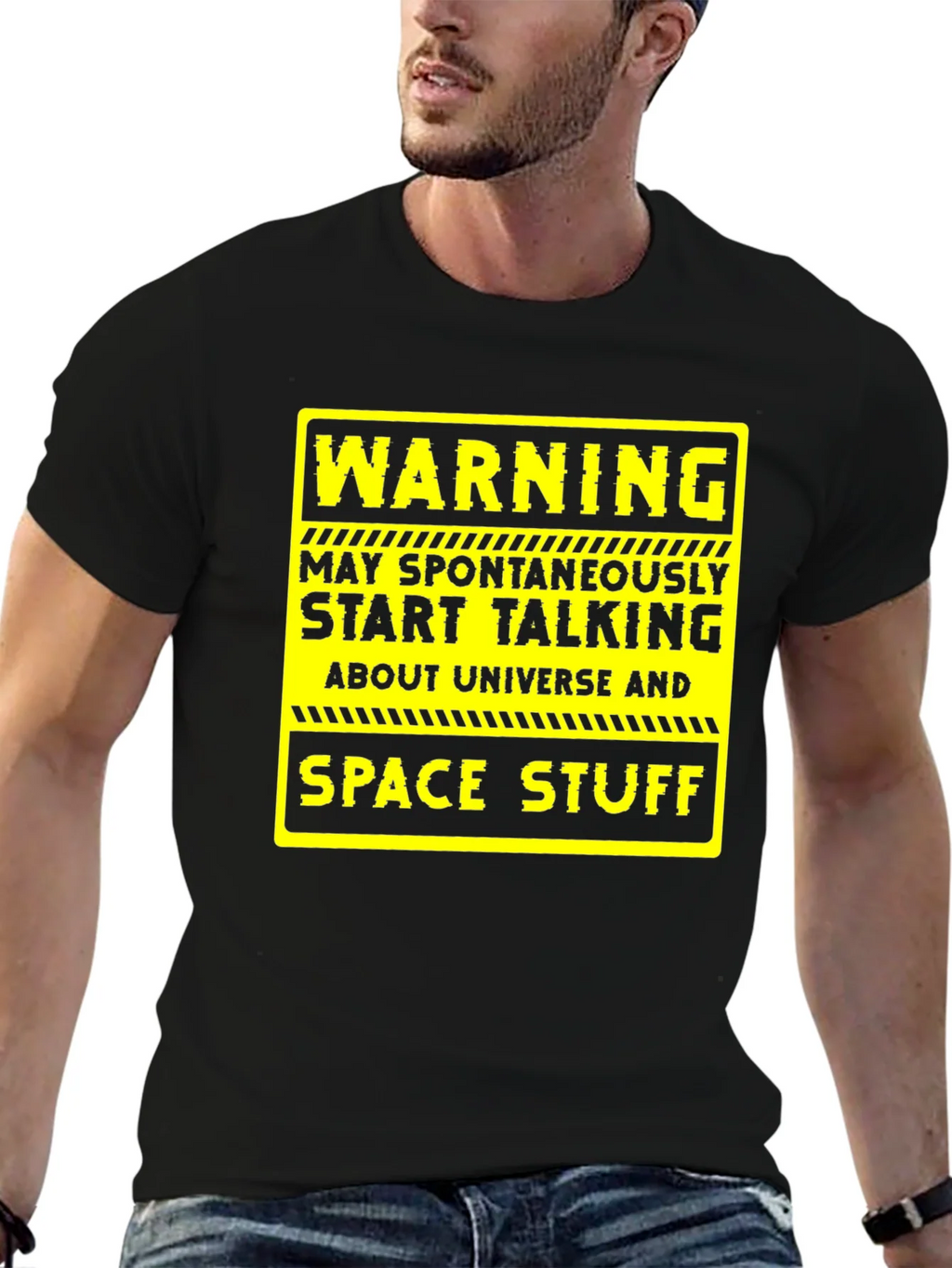 Warning Universe Space Stuff T-Shirt product image 6