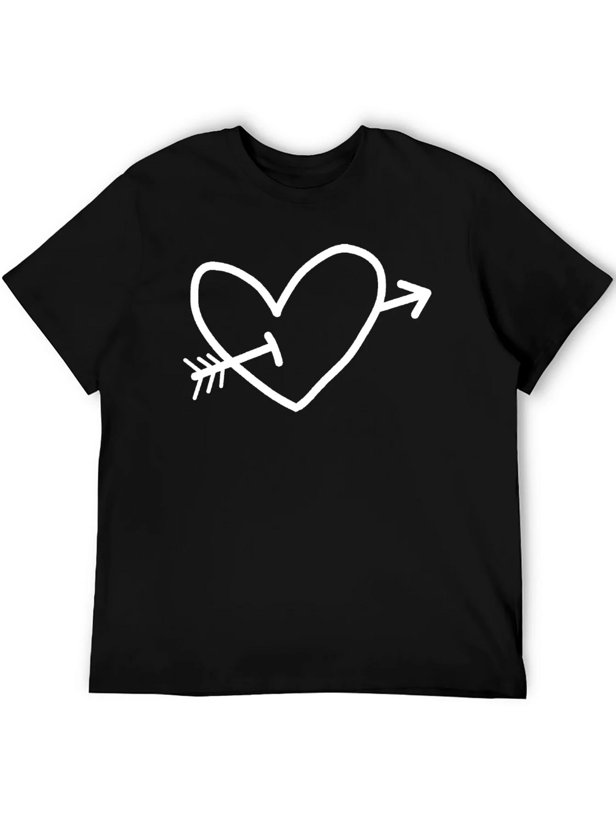 Cupids Arrow Heart Graphic Tee product image 3
