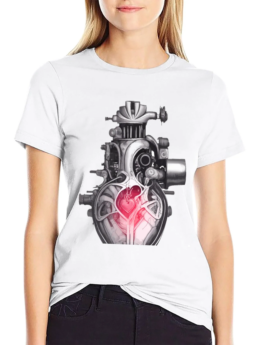 Steampunk Heart Graphic Tee product image 6