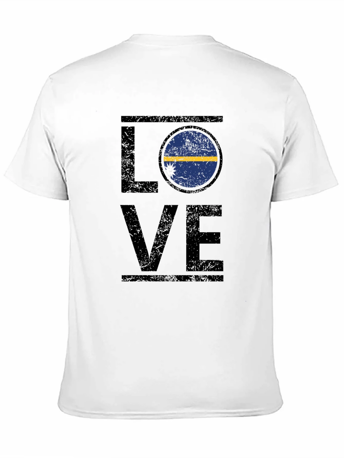 Nauru Flag Love T-Shirt - Distressed Design product image 10