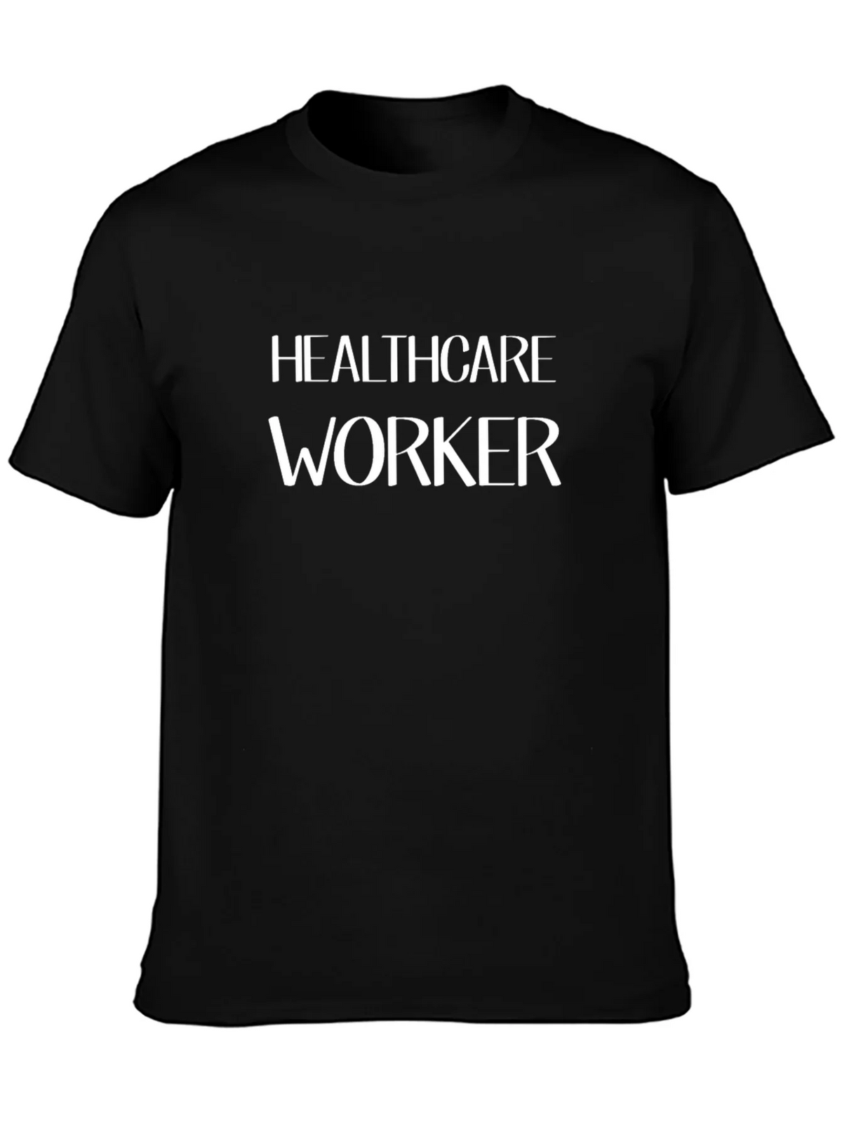 Healthcare Worker Graphic Tee - Unisex Black T-Shirt product image 3