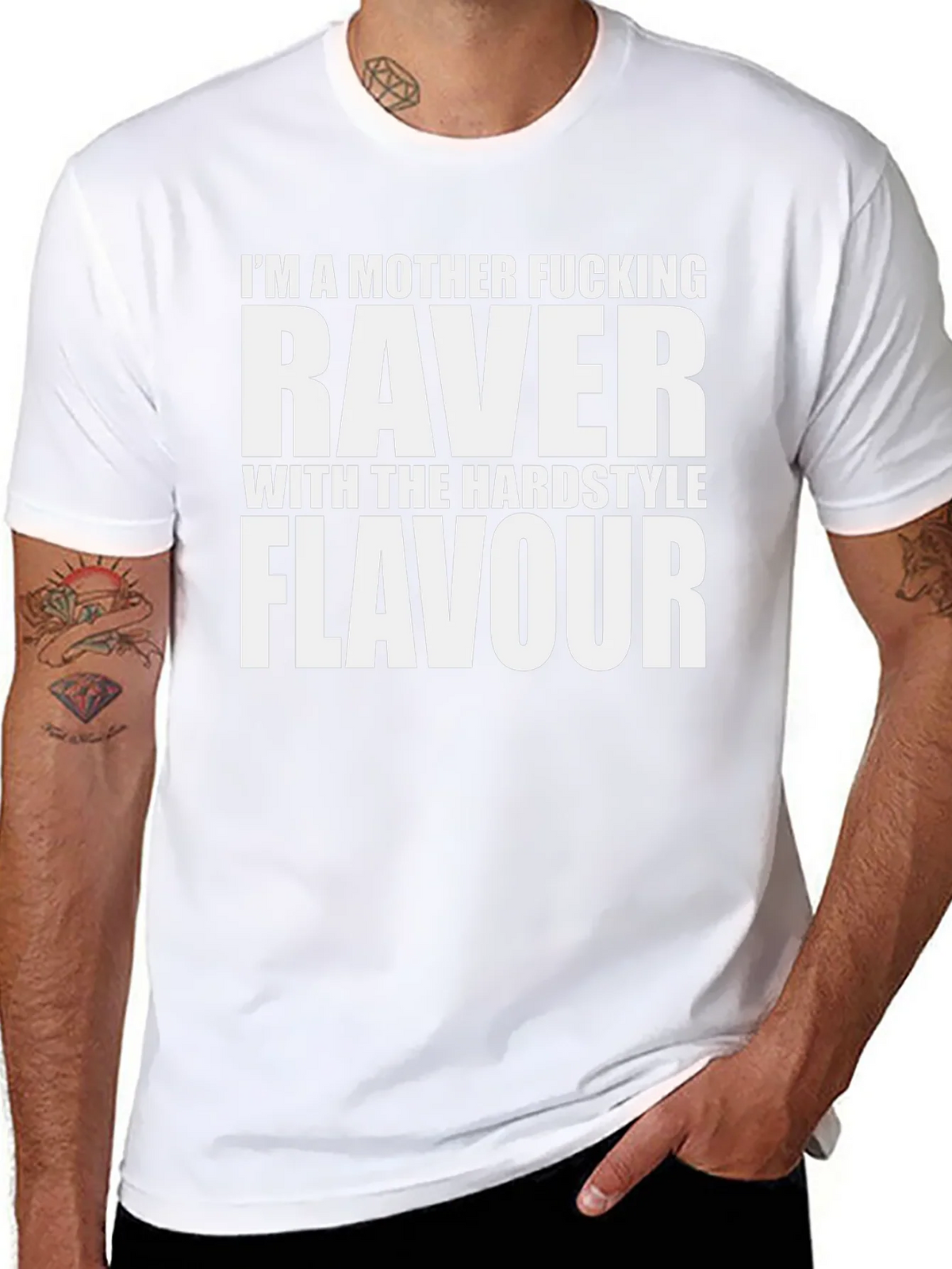 Raver Hardstyle Flavour Graphic Tee product image 7