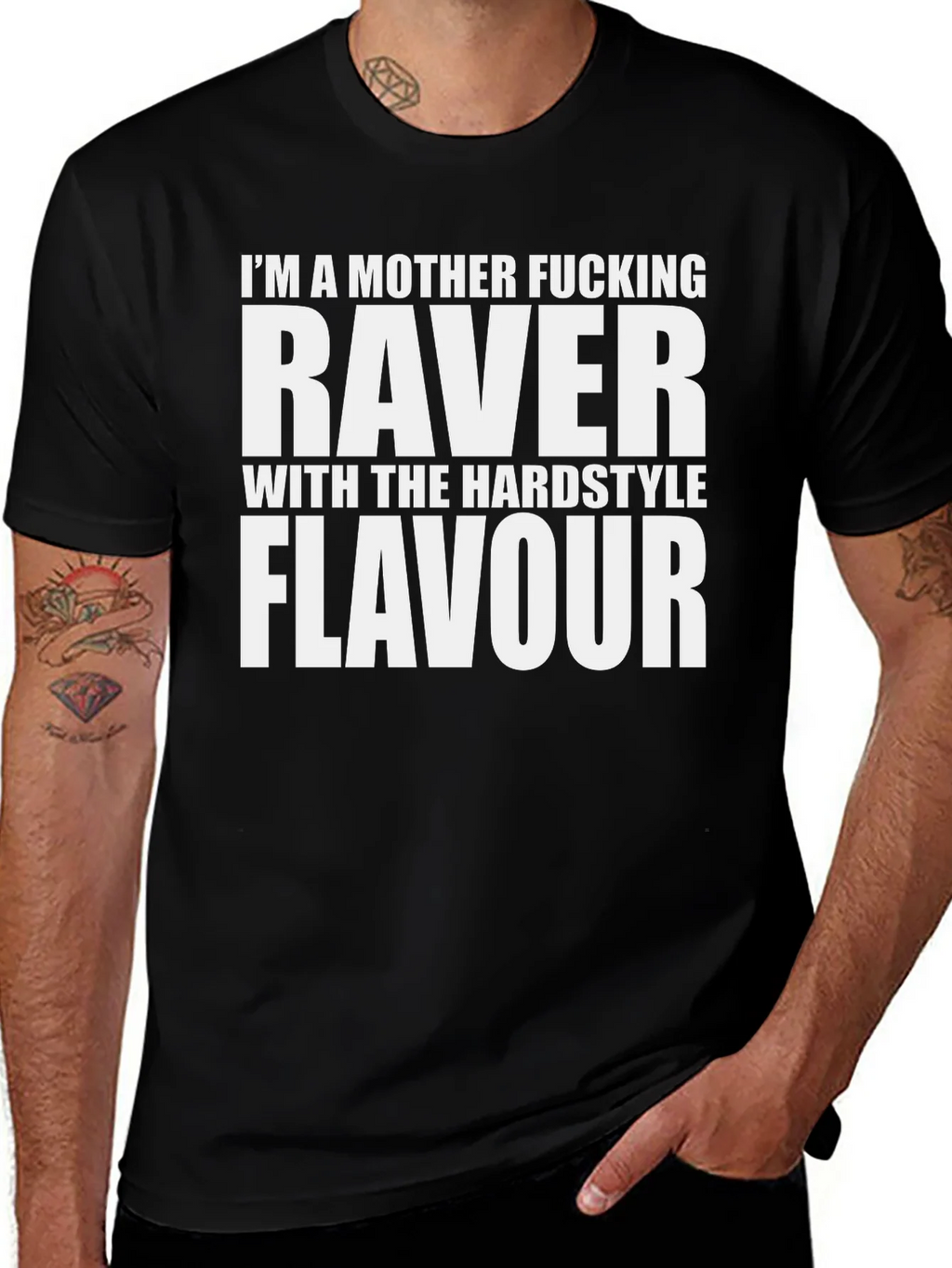 Raver Hardstyle Flavour Graphic Tee product image 1
